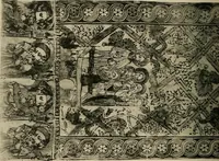 An illustration from Die Kunst des Zeugdrucks vom Mittelalter bis zur Empirezeit (1898)