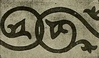 An illustration from Die Kunst des Zeugdrucks vom Mittelalter bis zur Empirezeit (1898)