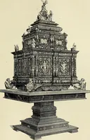 An illustration from Die Kunst- und Wunderkammern der Spätrenaissance : ein Beitrag zur Geschichte des Sammelwessens (1908)