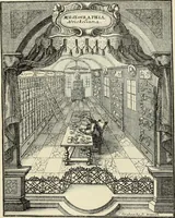An illustration from Die Kunst- und Wunderkammern der Spätrenaissance : ein Beitrag zur Geschichte des Sammelwessens (1908)