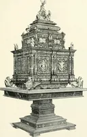An illustration from Die Kunst- und Wunderkammern der Spätrenaissance : ein Beitrag zur Geschichte des Sammelwesens (1908)