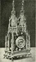 An illustration from Die Kunst- und Wunderkammern der Spätrenaissance : ein Beitrag zur Geschichte des Sammelwesens (1908)