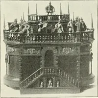 An illustration from Die Kunst- und Wunderkammern der Spätrenaissance : ein Beitrag zur Geschichte des Sammelwesens (1908)