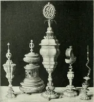 An illustration from Die Kunst- und Wunderkammern der Spätrenaissance : ein Beitrag zur Geschichte des Sammelwesens (1908)