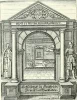 An illustration from Die Kunst- und Wunderkammern der Spätrenaissance : ein Beitrag zur Geschichte des Sammelwesens (1908)