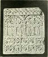 An illustration from Die älteste Kunst, insbesondere di Baukunst, der Germanen (1909)