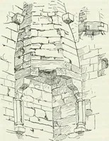 An illustration from Die älteste Kunst, insbesondere di Baukunst, der Germanen (1909)