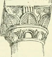 An illustration from Die älteste Kunst, insbesondere di Baukunst, der Germanen (1909)