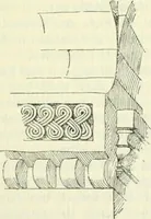 An illustration from Die älteste Kunst, insbesondere di Baukunst, der Germanen (1909)