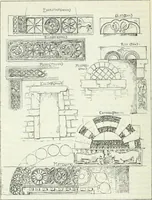 An illustration from Die älteste Kunst, insbesondere di Baukunst, der Germanen (1909)