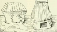 An illustration from Die älteste Kunst, insbesondere di Baukunst, der Germanen (1909)