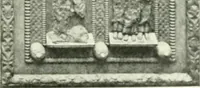 An illustration from Die älteste Kunst, insbesondere di Baukunst, der Germanen (1909)