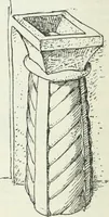 An illustration from Die älteste Kunst, insbesondere di Baukunst, der Germanen (1909)