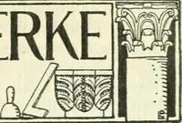 An illustration from Die älteste Kunst, insbesondere di Baukunst, der Germanen (1909)