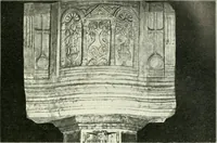 An illustration from Die älteste Kunst, insbesondere di Baukunst, der Germanen (1909)