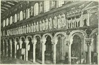 An illustration from Die älteste Kunst, insbesondere di Baukunst, der Germanen (1909)