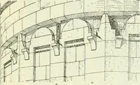 An illustration from Die älteste Kunst, insbesondere di Baukunst, der Germanen (1909)