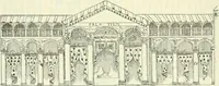An illustration from Die älteste Kunst, insbesondere di Baukunst, der Germanen (1909)