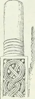 An illustration from Die älteste Kunst, insbesondere di Baukunst, der Germanen (1909)