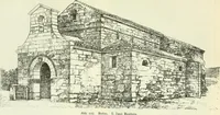 An illustration from Die älteste Kunst, insbesondere di Baukunst, der Germanen (1909)