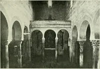 An illustration from Die älteste Kunst, insbesondere di Baukunst, der Germanen (1909)