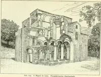 An illustration from Die älteste Kunst, insbesondere di Baukunst, der Germanen (1909)