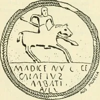 An illustration from Die älteste Kunst, insbesondere di Baukunst, der Germanen (1909)