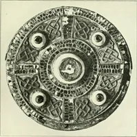 An illustration from Die älteste Kunst, insbesondere di Baukunst, der Germanen (1909)