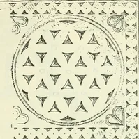 An illustration from Die älteste Kunst, insbesondere di Baukunst, der Germanen (1909)