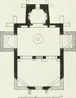 An illustration from Die älteste Kunst, insbesondere di Baukunst, der Germanen (1909)