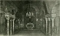 An illustration from Die älteste Kunst, insbesondere di Baukunst, der Germanen (1909)