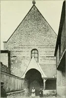 An illustration from Die älteste Kunst, insbesondere di Baukunst, der Germanen (1909)