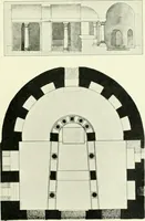 An illustration from Die älteste Kunst, insbesondere di Baukunst, der Germanen (1909)