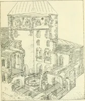 An illustration from Die älteste Kunst, insbesondere di Baukunst, der Germanen (1909)