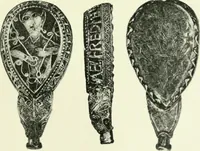 An illustration from Die älteste Kunst, insbesondere di Baukunst, der Germanen (1909)