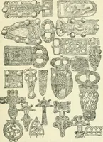An illustration from Die älteste Kunst, insbesondere di Baukunst, der Germanen (1909)