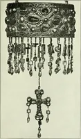 An illustration from Die älteste Kunst, insbesondere di Baukunst, der Germanen (1909)