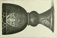 An illustration from Die älteste Kunst, insbesondere di Baukunst, der Germanen (1909)