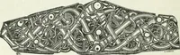 An illustration from Die älteste Kunst, insbesondere di Baukunst, der Germanen (1909)