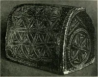 An illustration from Die älteste Kunst, insbesondere di Baukunst, der Germanen (1909)