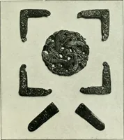 An illustration from Die älteste Kunst, insbesondere di Baukunst, der Germanen (1909)