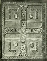 An illustration from Die älteste Kunst, insbesondere di Baukunst, der Germanen (1909)