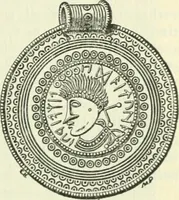 An illustration from Die älteste Kunst, insbesondere di Baukunst, der Germanen (1909)