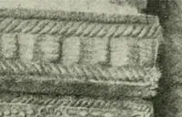 An illustration from Die älteste Kunst, insbesondere di Baukunst, der Germanen (1909)