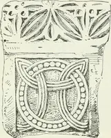 An illustration from Die älteste Kunst, insbesondere di Baukunst, der Germanen (1909)