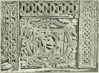 An illustration from Die älteste Kunst, insbesondere di Baukunst, der Germanen (1909)