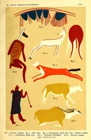 An illustration from Die Malereien der Buschmänner in Südafrika (1910)