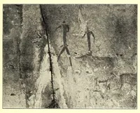 An illustration from Die Malereien der Buschmänner in Südafrika (1910)