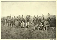 An illustration from Die Masai. Ethnographische Monographie eines ostafrikanischen Semitenvolkes (1910)