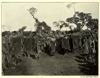 An illustration from Die Masai. Ethnographische Monographie eines ostafrikanischen Semitenvolkes (1910)